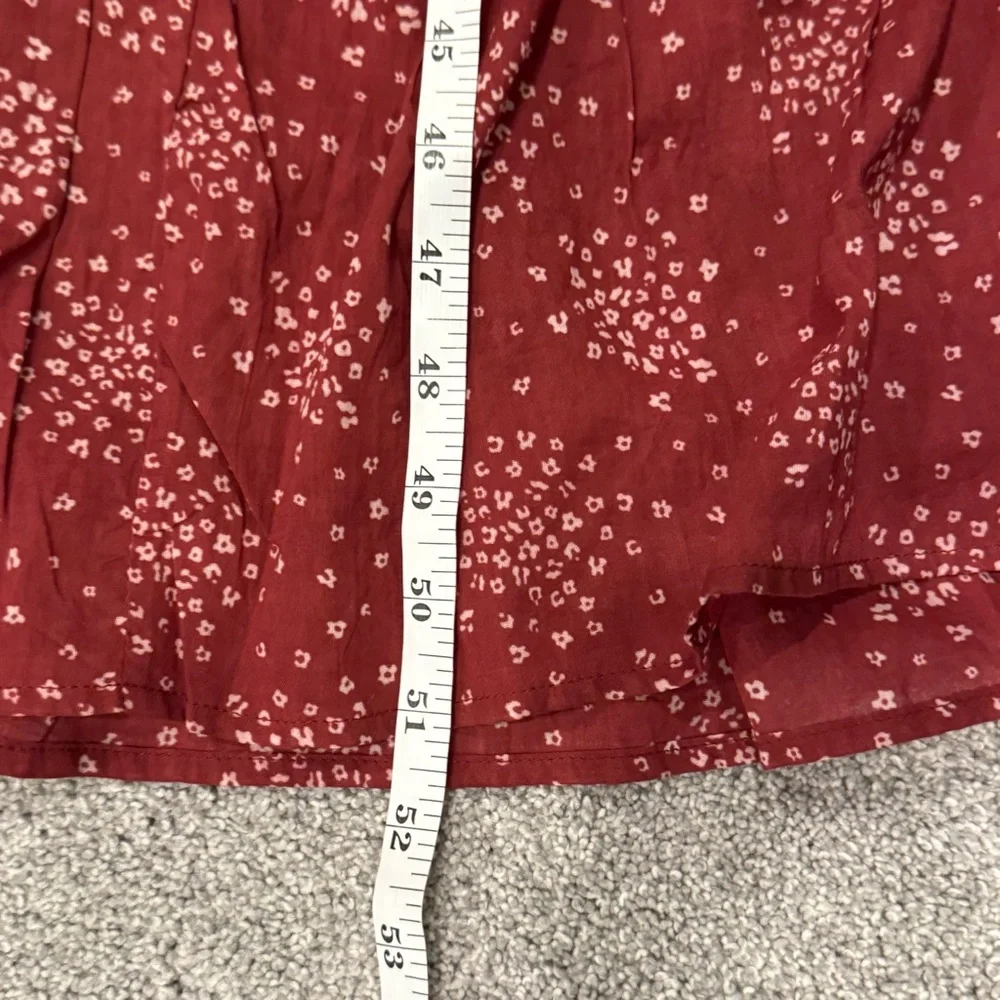 Ivy City co Gracie Maxi Dress in Wine burgundy Cotton size small NWT - Picture 9 of 14